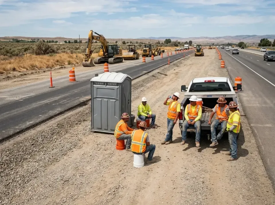 highway-road-construction-crew-007 — frequently asked questions, Porta Potty and Restroom Rentals in Chesapeake Ranch Estate…